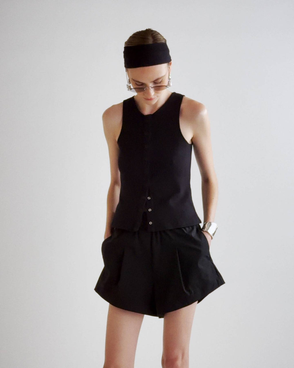 Etta Tank in Compact Cotton Modal Rib