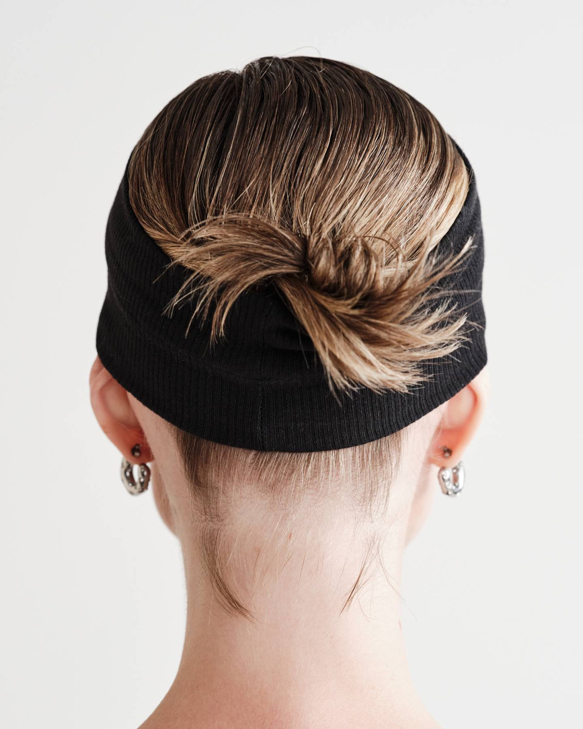 Lottie Headband in Compact Cotton Modal Rib