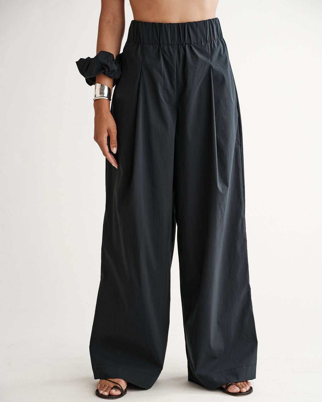 Morse Pant in Typewriter Cotton Nylon Poplin