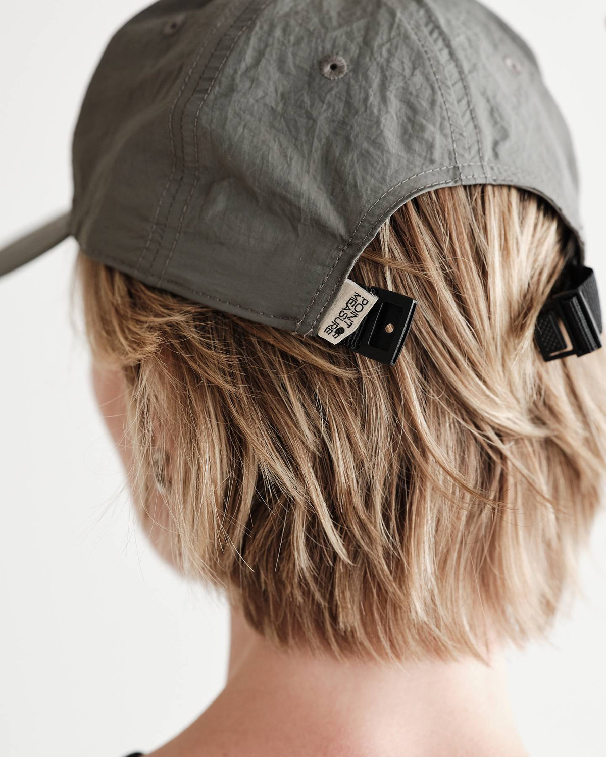 Sure. Cap in Crinkle Nylon